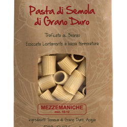 Rustichella Pasta Mezzemaniche 500gr