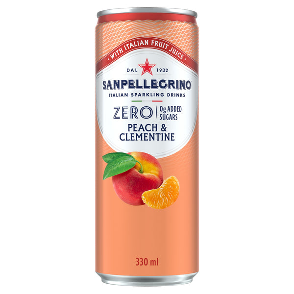 Sanpellegrino Zero Peach & Clementina