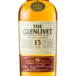 Whisky The Glenlivet 15 Años
