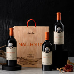 Estuche Madera con 3 Emilio Moro Malleolus