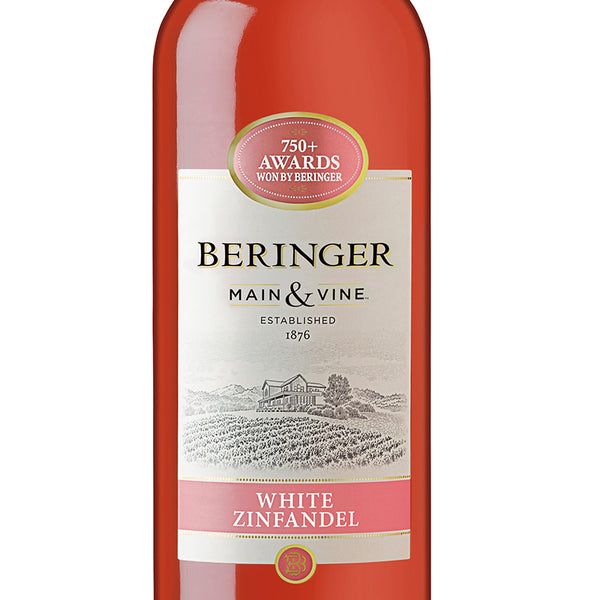 Beringer main and vine white zinfandel sale