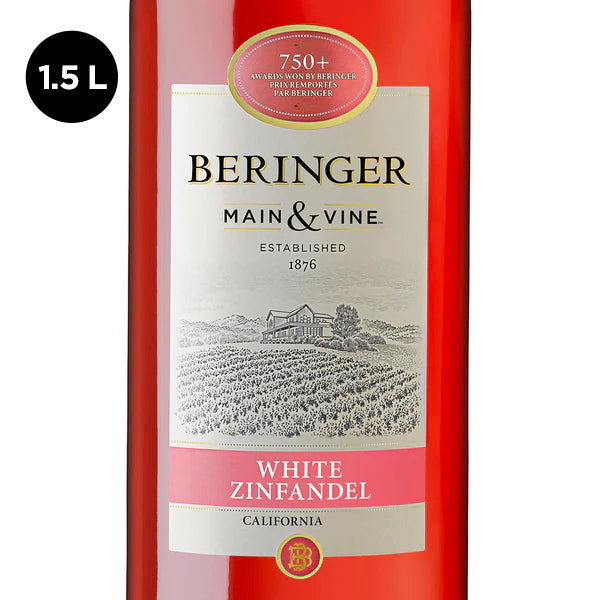 Beringer White Zinfandel 1.5 litros