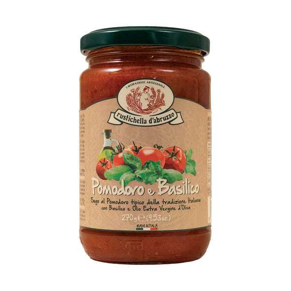 Rustichella Salsa Pomodoro e Basilico 270gr – El Catador