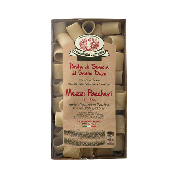 Rustichella Mezzi Paccheri 500gr